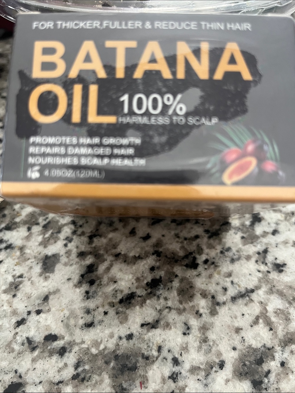 BATANA OIL 100% Hair Growth Oil - Nourishing Brown & Black Formula